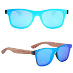 Polarized Black Walnut Wood Sunglasses Men Square Women Sun Glasses UV400 Oculos Gafas Oculos de sol masculino - SJB-DIAMOND ELITES