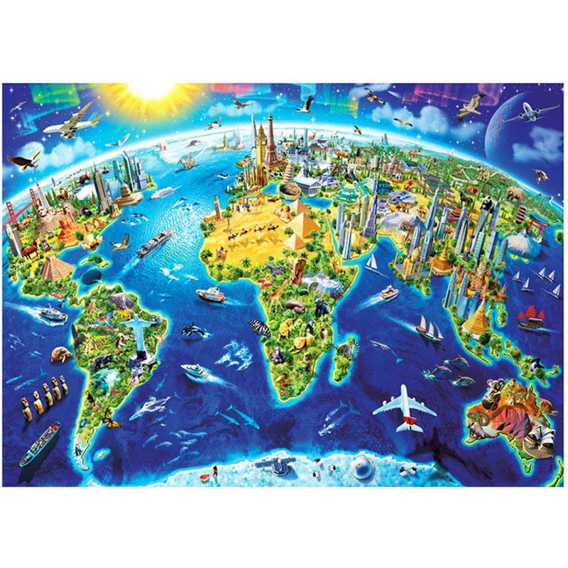 1000 Pieces Puzzles Educational Toys Scenery Space Stars Educational Puzzle Toy For Kids/Adults Birthday Gift - SJB-DIAMOND ELITES