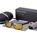 Aluminum Polarized Sunglasses Men Polarized Sun Glasses Square Eyewear For Men And Boys With UV400 Protection - SJB-DIAMOND ELITES