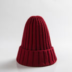Modern Luxury Solid Baby Boy Girl Autumn Winter Beanie Warm Cap For Kids In Elegant Design