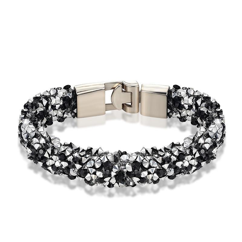 New Modern Fashion Luxury Crystal Shiny Bracelet Amazing Copper Alloy Elegant Bracelet Valentine's Day For Women - SJB-DIAMOND ELITES