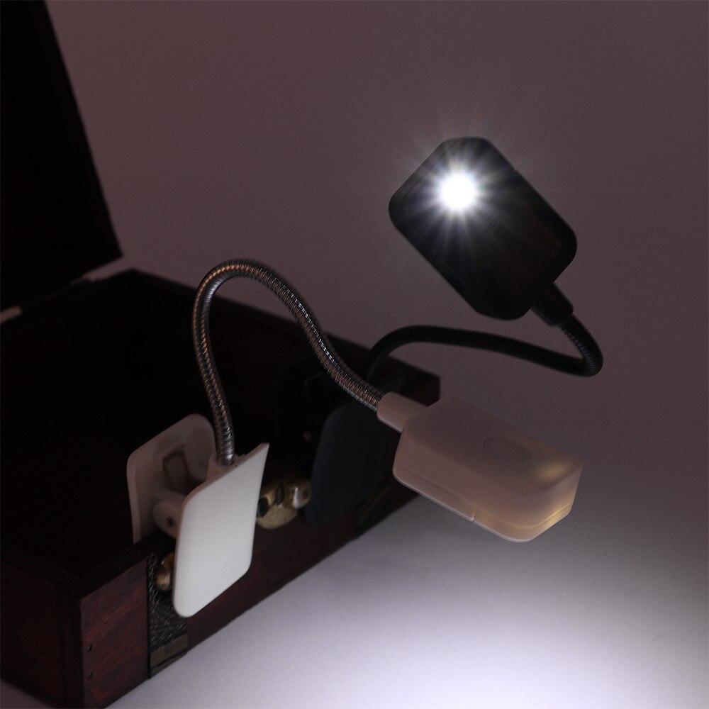 Durable Flexibile LED Lamp For Reading Books Light Ebook Reader Nightlight Desk Table Lamp For PC Phone Tablet E-Reader Lighting Flash Desk and  Table Lamp - SJB-DIAMOND ELITES