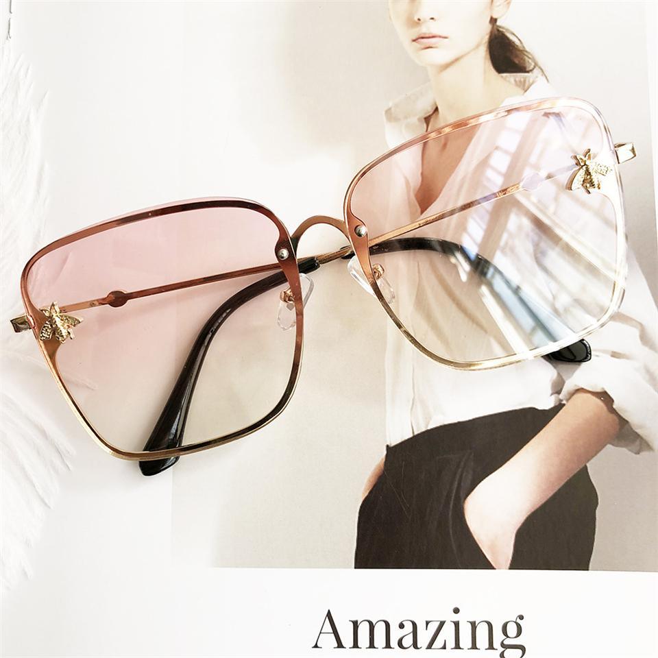 NEW 2021 Popular brand  Oversize Square Sunglasses For Women and Ladies  Luxury Driving Superstar  Designer Sunglasses With Shades and Gradient Glasses With  UV400 Protection - SJB-DIAMOND ELITES