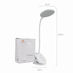 STEVVEX Clip Wireless Table Lamp For Study With 3 Modes Touch Rechargeable LED Reading Desk Lamp USB Table Light Flexo Lamps Table Reading Lamp with Clip for Desk and  Bed - SJB-DIAMOND ELITES