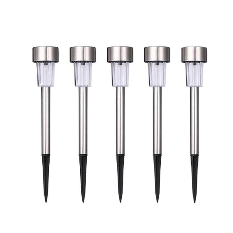 Garden Premium LED Solar Luxury Stainless Steel Lights For Yard Pathway Walkway More Pieces Outdoor - SJB-DIAMOND ELITES