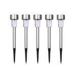 Garden Premium LED Solar Luxury Stainless Steel Lights For Yard Pathway Walkway More Pieces Outdoor - SJB-DIAMOND ELITES