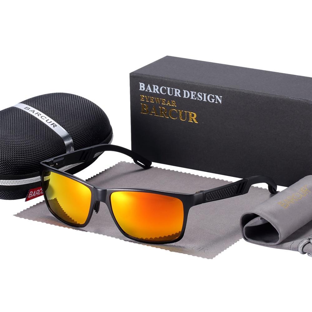 Aluminum Polarized Sunglasses Men Polarized Sun Glasses Square Eyewear For Men And Boys With UV400 Protection - SJB-DIAMOND ELITES