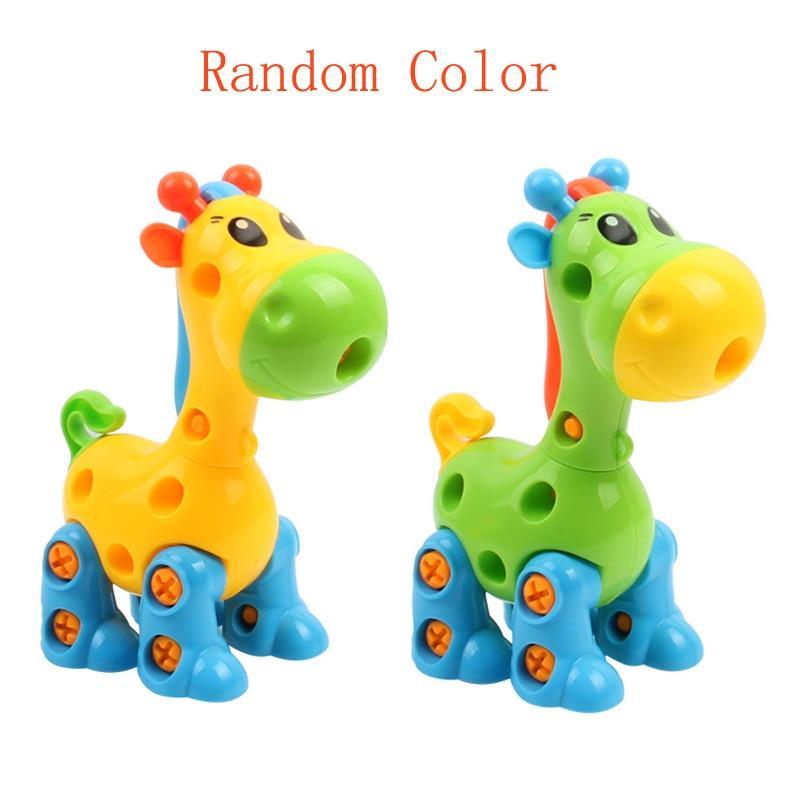 Early Learning Education Screw Nut Group Installed Plastic 3d Puzzle Disassembly Motorcycle Kids Toys for Children Jigsaw - SJB-DIAMOND ELITES