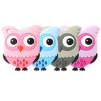 Owl Silicone Teethers Food Grade For Baby Teething  Silicone Beads Teething Toddler Toys For Kids