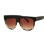 Retro Vintage Oversized Women Retro Luxury Big Frame Lady Retro Sunglasses With Eyewear UV400 Protection - SJB-DIAMOND ELITES