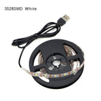STEVVEX USB Power LED Light lamp With RGB Flexible Tape TV Back Lighting RGB Book light Bulb TV Background Decor Lighting Ribbon desk decor tape Strings 1M 2M 3M 4M 5M - SJB-DIAMOND ELITES