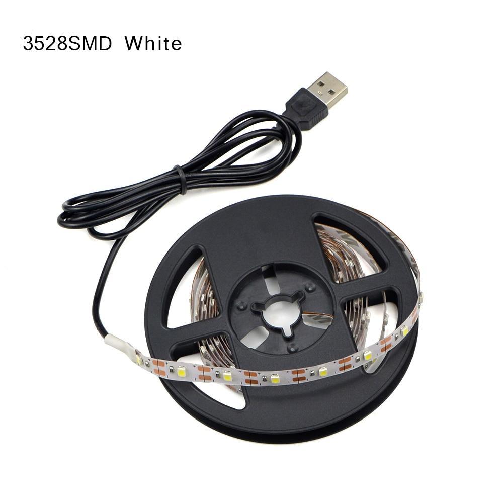 STEVVEX USB Power LED Light lamp With RGB Flexible Tape TV Back Lighting RGB Book light Bulb TV Background Decor Lighting Ribbon desk decor tape Strings 1M 2M 3M 4M 5M - SJB-DIAMOND ELITES
