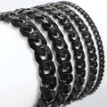 Luxury Popular Trend New Bracelet for Men and Women Curb Cuban Link Chain Stainless Steel Mens Womens Bracelets Chains Jewelry for Men Perfect Gift - SJB-DIAMOND ELITES