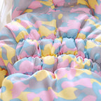 Modern Children's Winter Cartoon Cute Rabbit Infant Outerwear Hooded Baby Girls Jackets For Girls