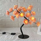 STEVVEX Rose Shaped Table Lamp Flower Rose Tree Decorative Light for Living Room Bedroom Kids Room/Decor Light - SJB-DIAMOND ELITES