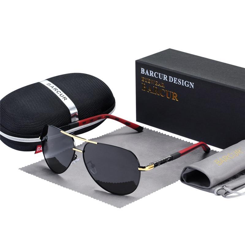 Luxury Elegant Universal Poalrized Fashion Sunglasses Hot Aviation and Pilot Retro Classic Style With Polarized UV400 Protection Driving Sun Glasses Male Oculos de sol - SJB-DIAMOND ELITES