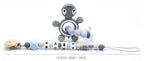 Modern Handmade Pacifier Clips Holder Chain Teething Silicone Pacifier Chains Holder For Baby For Pacifier