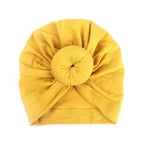 Luxury Baby Cotton Blends Headband Soft Rabbit Bowknot Turban Hair Bands for Girls Elastic Headwrap Style