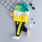Autumn Winter Newborn Baby Boys and Girls Clothes Sweater and pants Outfit Suit  For kids