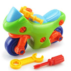 Early Learning Education Screw Nut Group Installed Plastic 3d Puzzle Disassembly Motorcycle Kids Toys for Children Jigsaw - SJB-DIAMOND ELITES