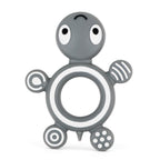 Baby Silicone Teethers BPA Free Teething Toy Animal Dog Koala Owl Elephant Baby Ring Teether Silicone Beads For Kids and Baby