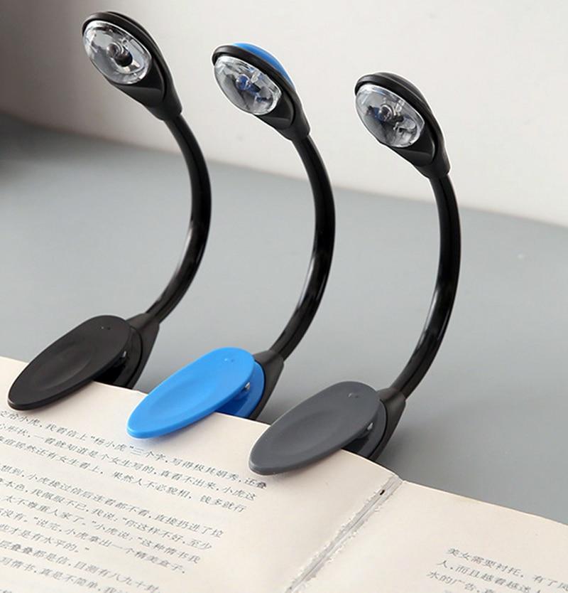 Led Book Light Mini Clip-On Flexible Bright LED Lamp Light Book Reading Lamp For Travel Bedroom Book Reader Christmas Gifts - SJB-DIAMOND ELITES