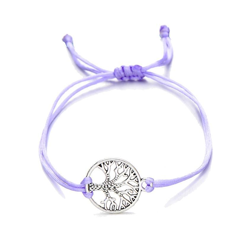 Modern Luxury Amazing Shiny Color Elegant New Life Tree Charm Fashion Bracelets For Women - SJB-DIAMOND ELITES
