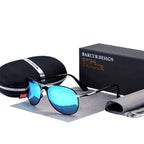 High Quality Modern Elegant Luxury Aviation Pilot Polarized Sunglasses With UV400 Protection - SJB-DIAMOND ELITES