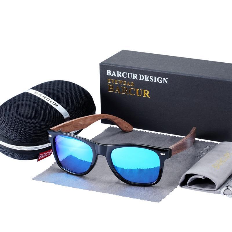 High Quality Bamboo Handmade Walnut Sunglasses For Men and Women with  Anti-Reflect Mirror Sunglasses With  UV400 Protection - SJB-DIAMOND ELITES