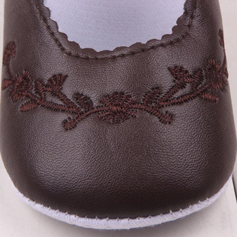 Black Soft Newborn Baby Girl Shoes Prewalker First Walkers Lovely Sneakers Infant Kids Girls Princess Shoes Stevvex