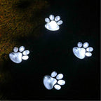 LED Solar Waterproof Cat Dog Animal Paw Shape Lights For Garden Yard Pathway Animal Lover - SJB-DIAMOND ELITES