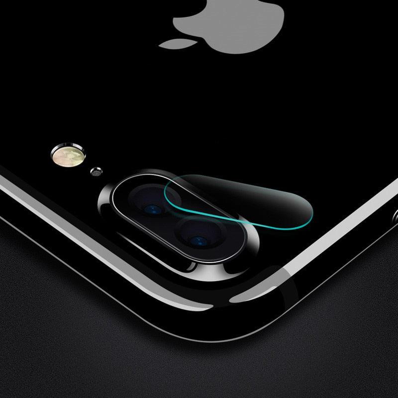 2Pcs Clear Back Camera Lens Protector Protective Film Tempered Glass For iPhone XS Max X XR 8Plus 7Plus 8 7 Plus 6 6S Camera Lens Protector Super Clear Ultra HD Back Camera Lens Tempered Glass Cover Stevvex