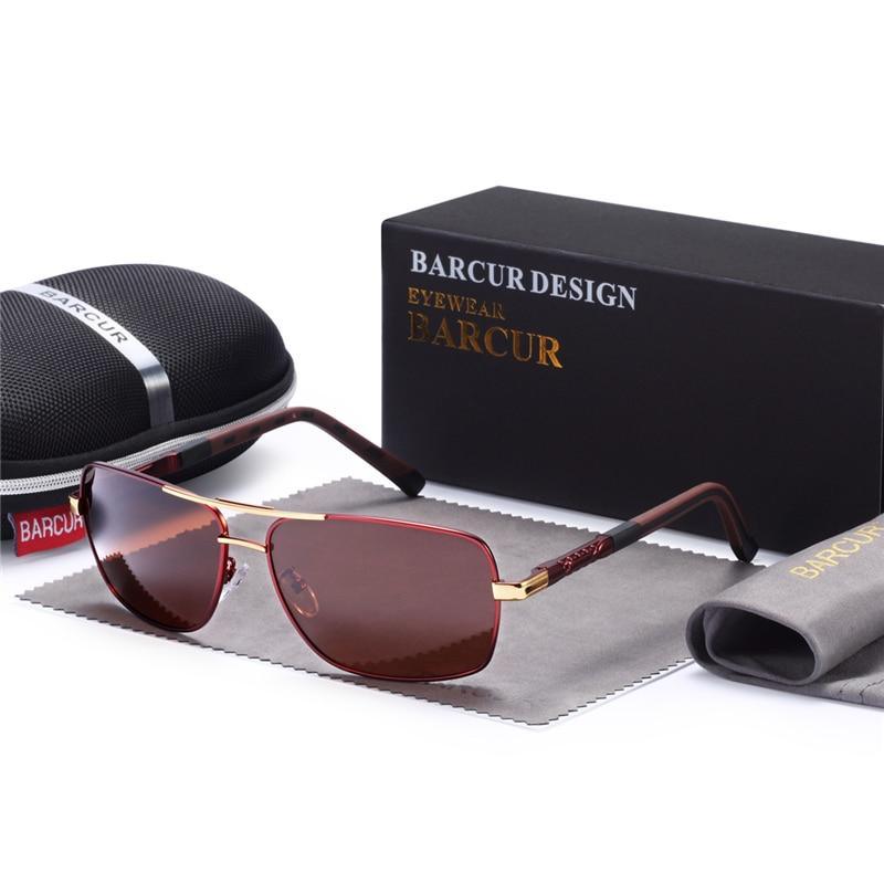 Luxury Men Modern Business Elegant New Sunglasses With High Quality Metal Frame and UV400 Protection - SJB-DIAMOND ELITES