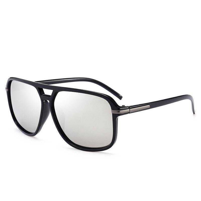 Luxury Polarized Men Business Oversized Mirror Sunglasses For  Driving Brand Designer Driver Sunglasses UV400 Protection - SJB-DIAMOND ELITES