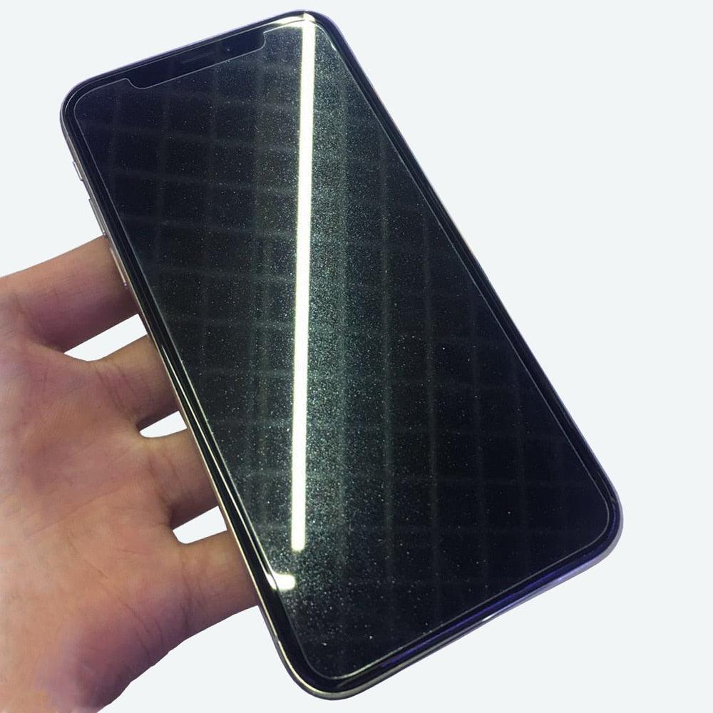 9H Diamond Glitter Tempered Glass For iPhone 13 12 11 14 Pro MAX X XR XSMAX XS 6 7 8 Plus 12/13 Glass Protective Film Glitter Shiny Scratch Resistant Tempered Glass Screen Protector Stevvex