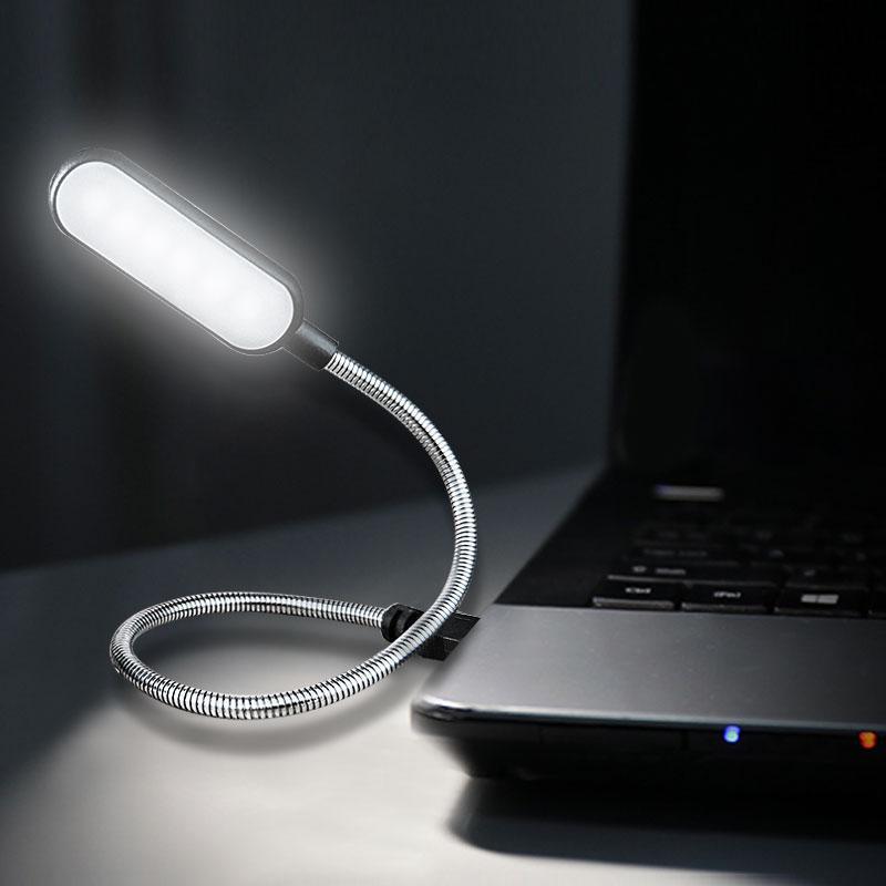 STEVVEX Portable USB LED Mini Flexibile Light For Reading Books USB Lamp for Power Bank Laptop Notebook or  PC Computer - SJB-DIAMOND ELITES