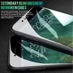 30D Curved Edge Full Cover Protective Glass On The For iPhone 7 8 6 6S Plus Tempered Screen Protector For X XR XS Max Glass Film Tempered Glass Anti Scratch Phone Screen Protector iPhone Glass Stevvex