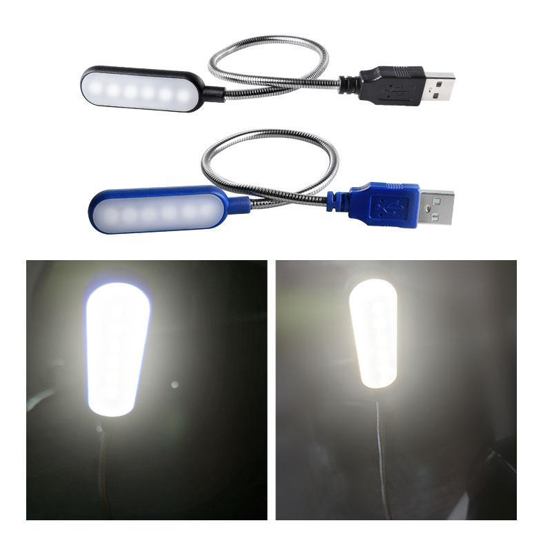 STEVVEX Portable USB LED Mini Flexibile Light For Reading Books USB Lamp for Power Bank Laptop Notebook or  PC Computer - SJB-DIAMOND ELITES