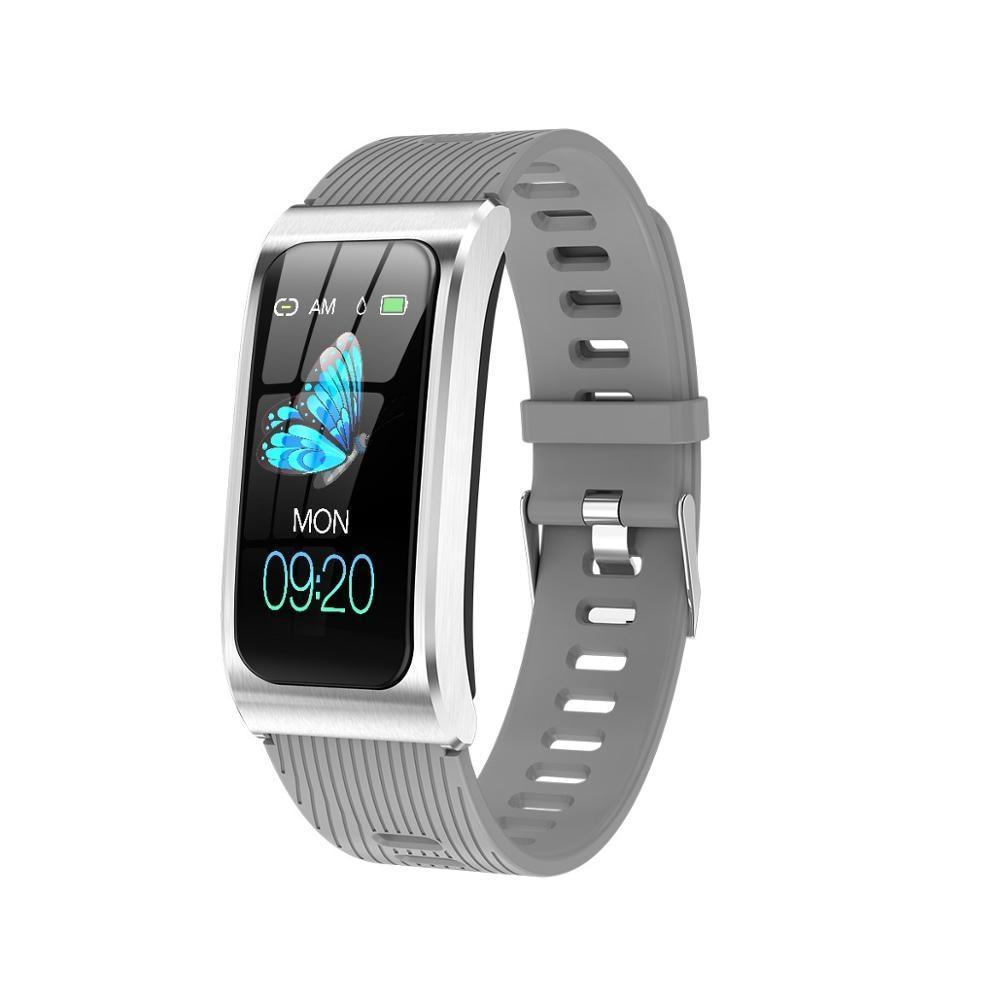 Luxury Elegant Metal And Woman Smart Watch 1.14" IP68 Waterproof With Heart Rate Stopwatch Alarm clock Fitness Tracker Swim Watch for Android IOS Operate sistem - SJB-DIAMOND ELITES