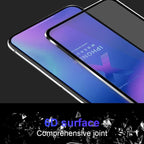 10D Curved Edge Aluminum Alloy Tempered Glass for iPhone X XS MAX 11 12 Pro Max mini 6 6S 7 8 Plus Full Cover Screen Protector  Titanium Alloy Metal Edge Full Coverage Front Tempered Glass Screen Protector for iPhone Stevvex