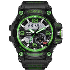 NEW Sport Analog-Digital Watch For Men and Woman  Waterresistant 50M Professional Waterproof Quartz Large Dial Military Wristwatches  With Night Mode - SJB-DIAMOND ELITES