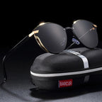 Luxury New Fashion Polarized Women Round Rimeless Popular Retro Classic Sunglasses Ladies lunette de soleil femme - SJB-DIAMOND ELITES