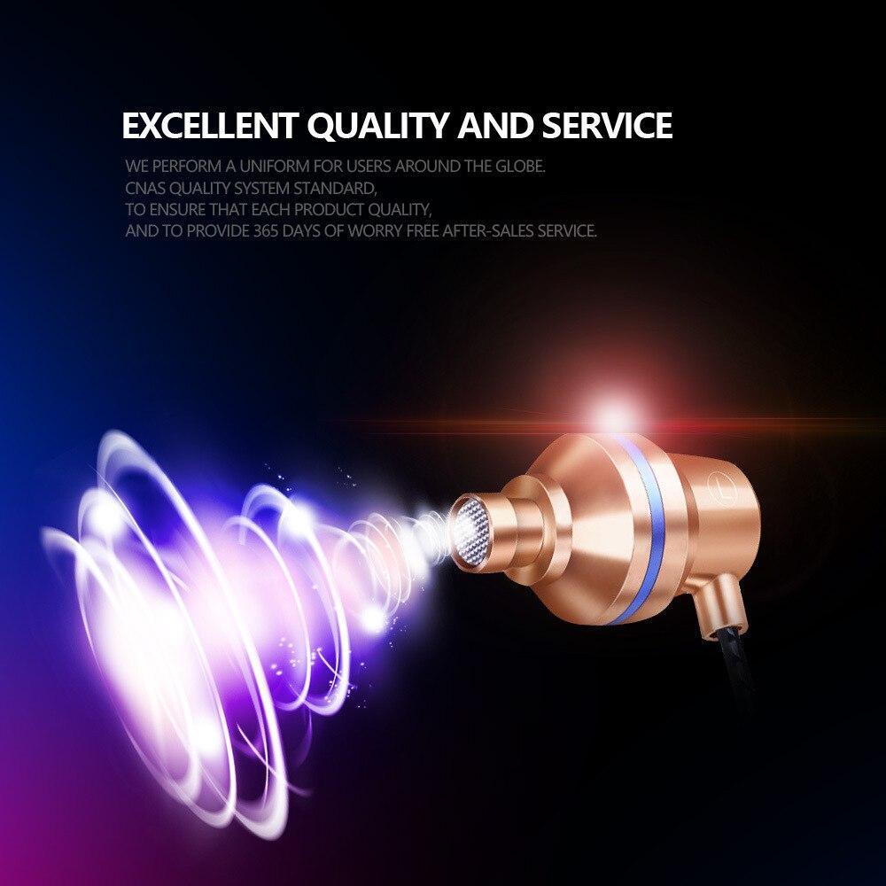 STEVVEX In-Ear Headphones Earphone For Phone Stereo Bass Headset Metal Wired Earphone HiFi Headphones Mic For Cell Phones - SJB-DIAMOND ELITES