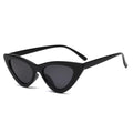 Elegant Cute Retro Cat Eye Sunglasses For  Women With Small Black White Triangle Vintage Ladies Sunglasses and UV400 Protection - SJB-DIAMOND ELITES