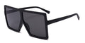 Oversized Luxury Trend New  Woman Sunglasses With Black Fashion Square Glasses And Big Frame Sunglasses In  Modern Glasses Famous Style - SJB-DIAMOND ELITES