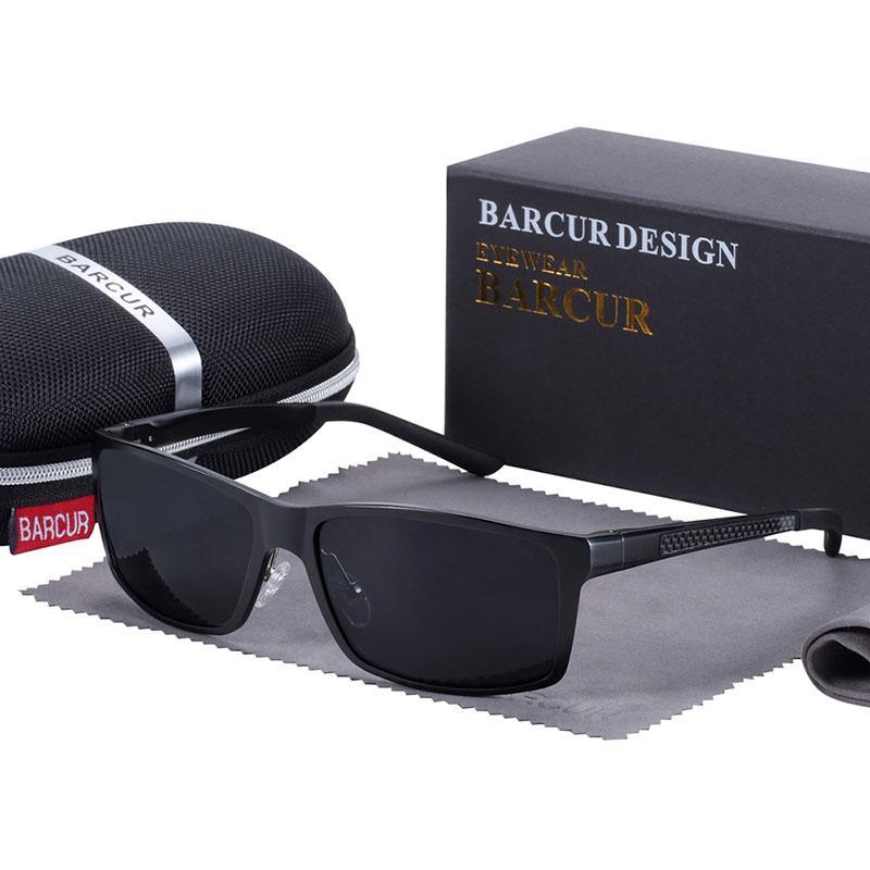 New Classic Square Polarized Sunglasses Men Aluminium Driving Sun glasses Shades For Men and Boys With UV400 Protection - SJB-DIAMOND ELITES