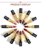 IMAGIC Lipstick Moisturizer Lips Smooth Lip Stick Long Lasting Charming Lip Lipstick Cosmetic Beauty Makeup 12 Colors Lootquake LLC