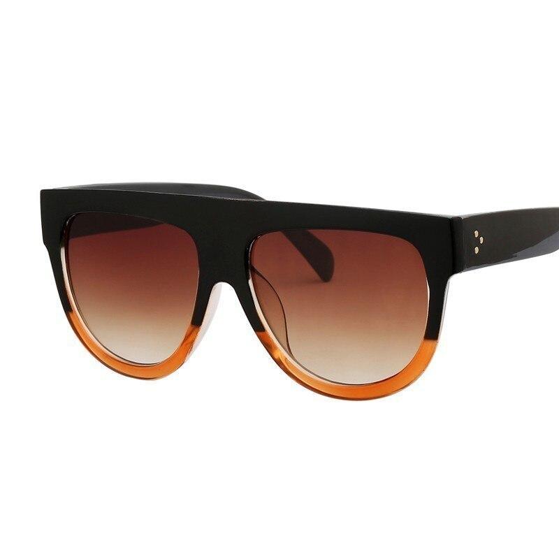 Retro Vintage Oversized Women Retro Luxury Big Frame Lady Retro Sunglasses With Eyewear UV400 Protection - SJB-DIAMOND ELITES