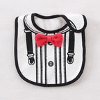 Newborn Scarf Baby Bib Waterproof Feeding Bib Bandana Bow Tie Baby Bibs Silicone Bib For Kids
