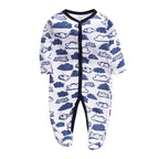 Modern Colorful Baby Boys/Girls Blanket Sleepers Newborn Babies Sleepwear Infant Long Sleeve Romper Jumpsuit for Kids